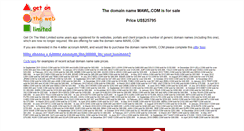 Desktop Screenshot of mawl.com
